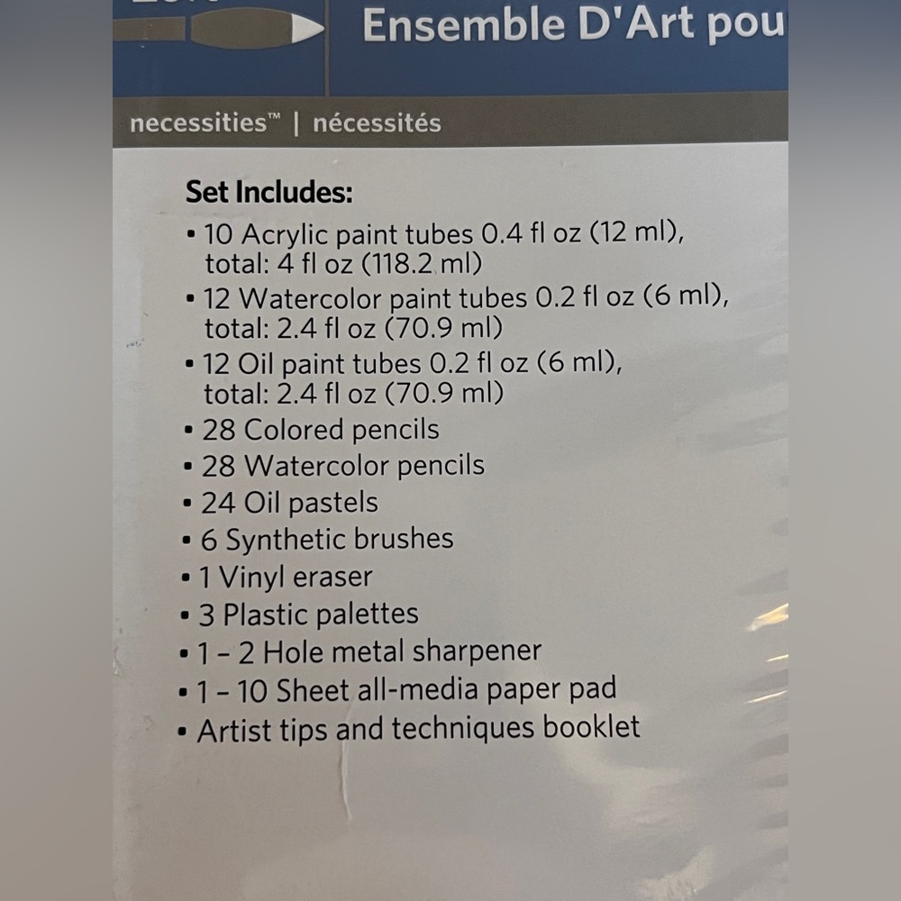 Brand New / never opened -126 pc. Drawing Art Set by Artist's Loft™ Necessities™ - Picture 5 of 12